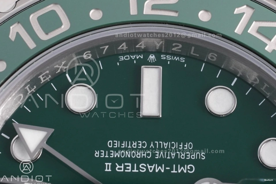 V3 Bracelet On Oyster 1:1 126729 II 904L VSF Sprite Green VTNR Edition SS Best Dial GMT-Master DD3285 0314